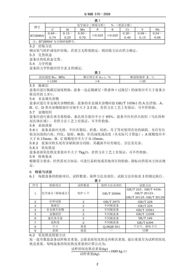 Q/BQB 570-2009 标准预览