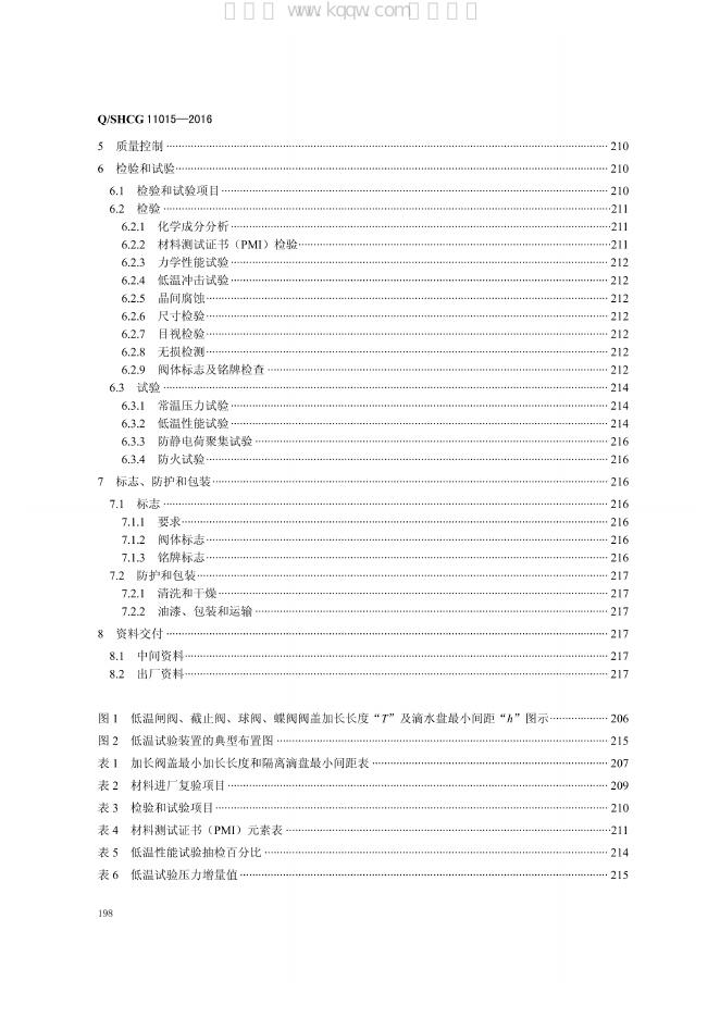 Q/SHCG 11015-2016 标准预览