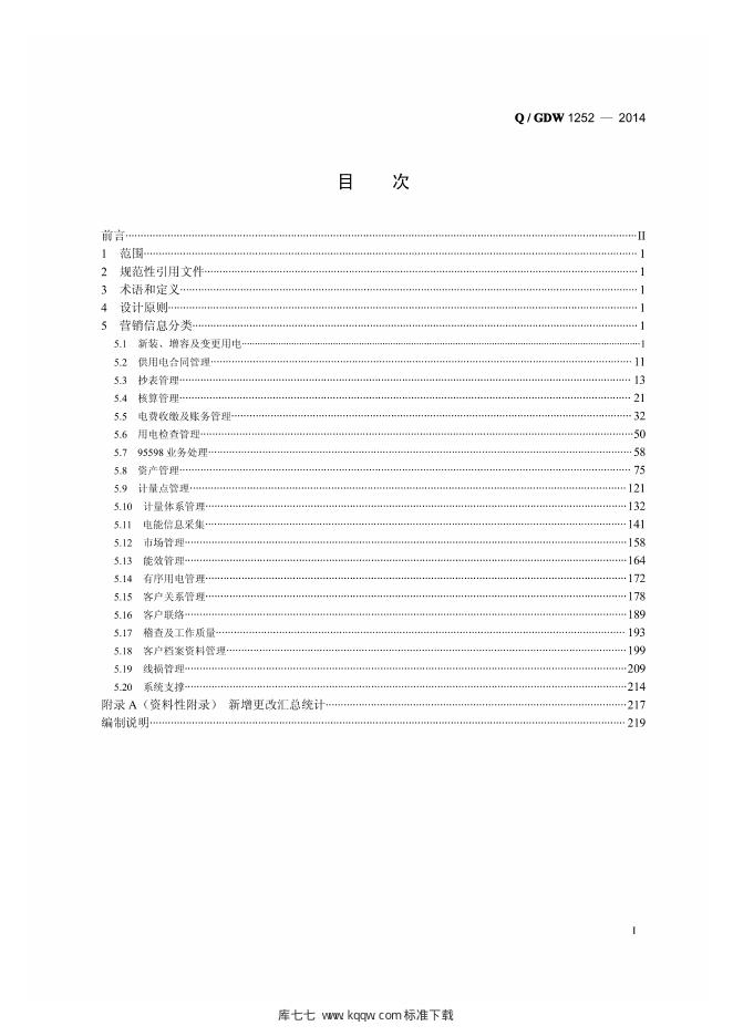 Q/GDW 1252-2014 标准预览