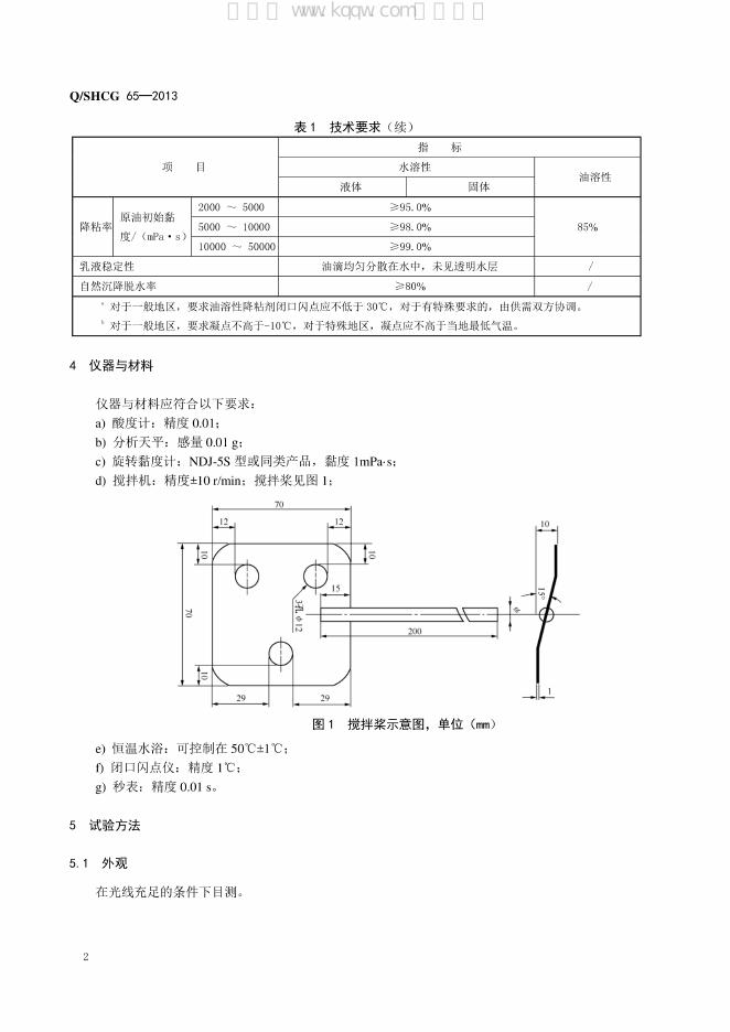 Q/SHCG 65-2013 标准预览