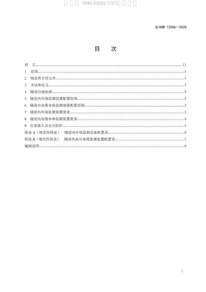 Q/GDW 12066-2020 标准预览