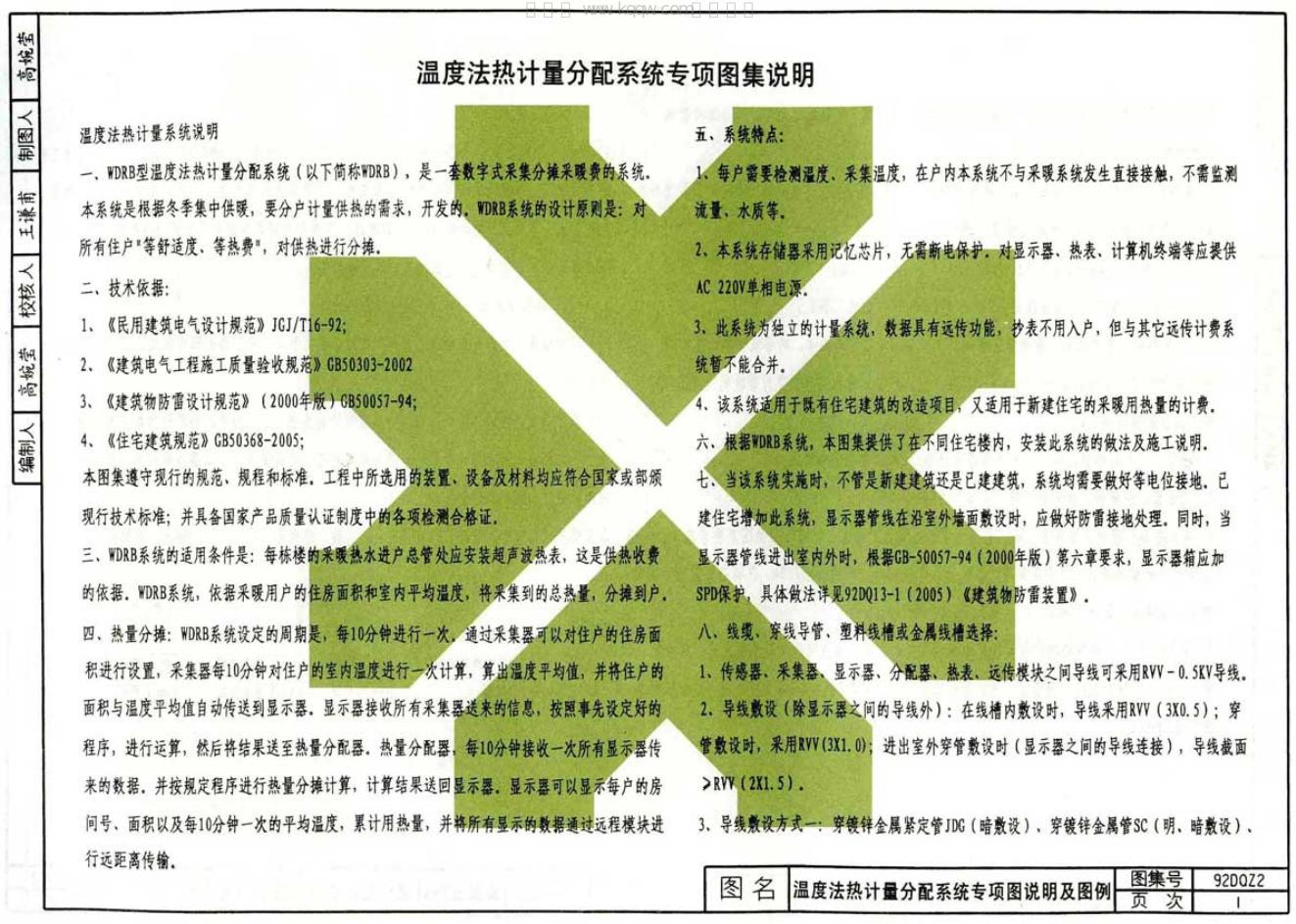 92DQZ72 标准预览