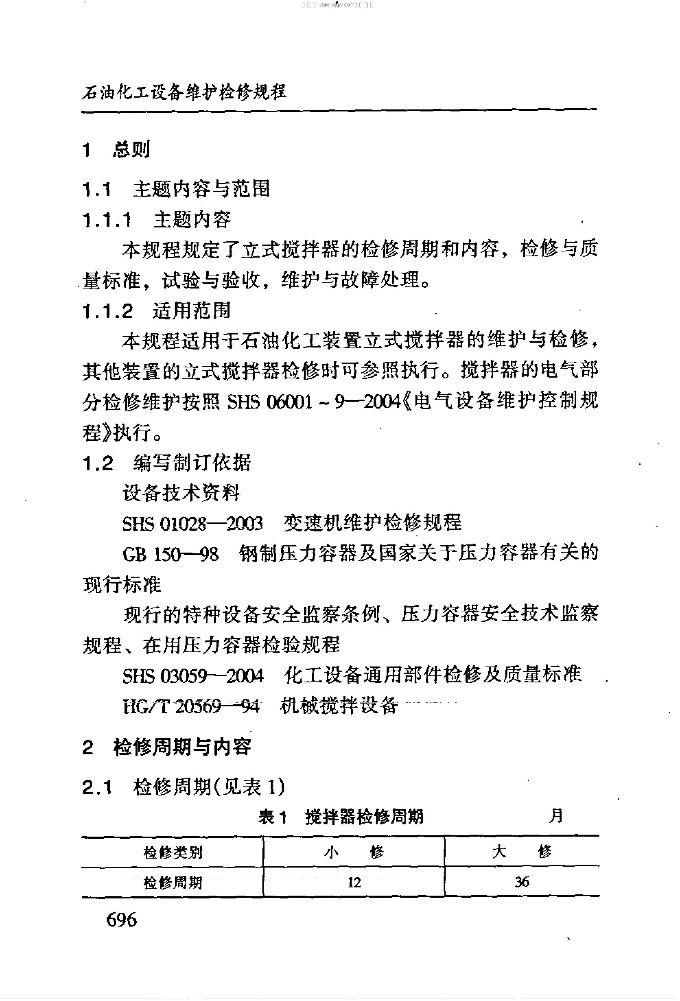 SHS 03061-2004 标准预览