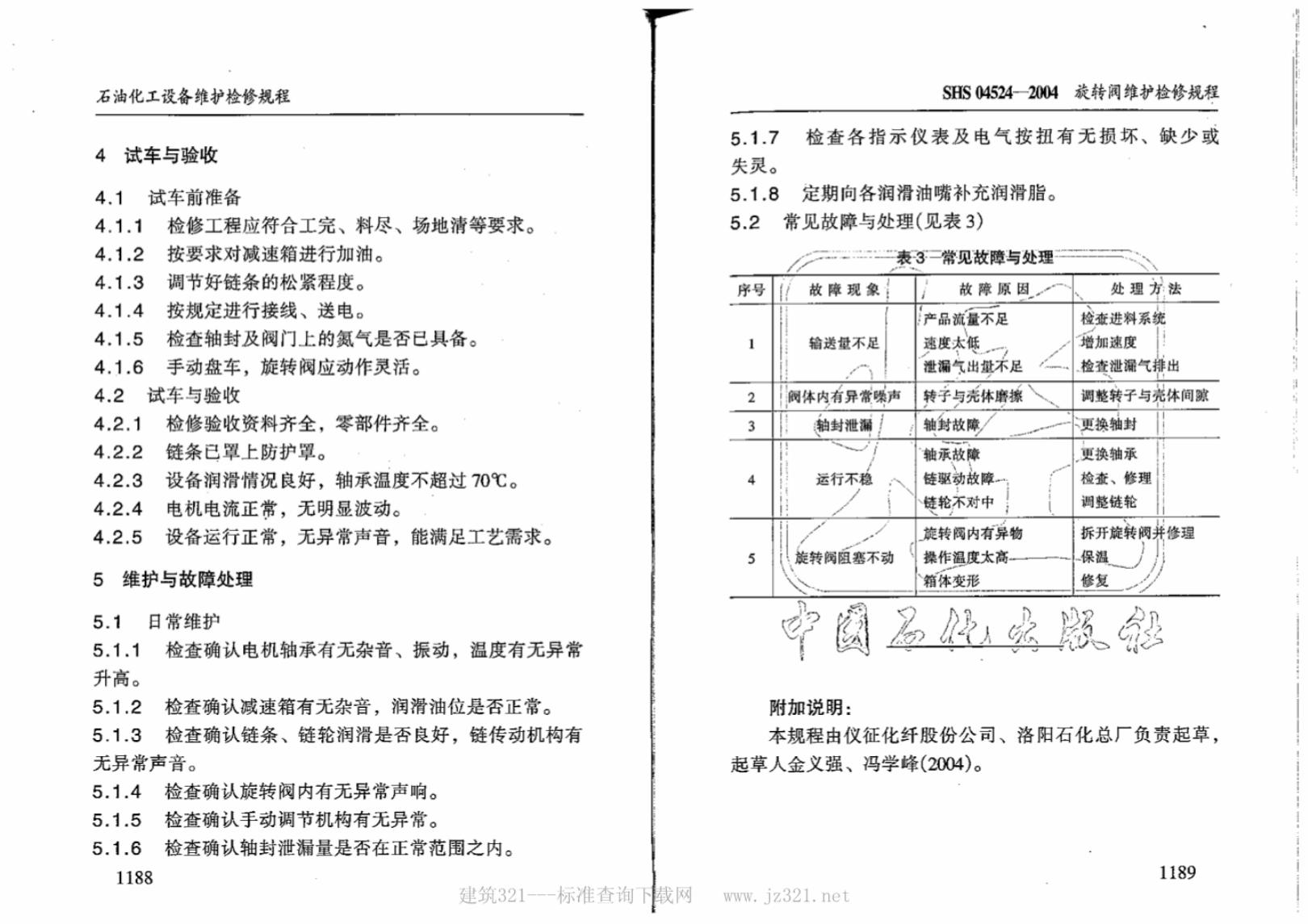 SHS 04524-2004 标准预览