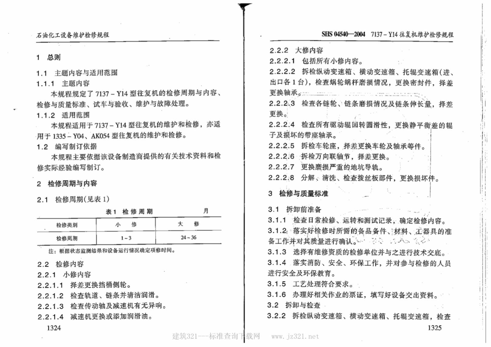 SHS 04540-2004 标准预览