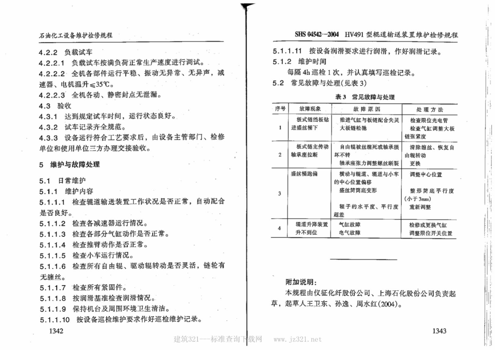 SHS 04542-2004 标准预览