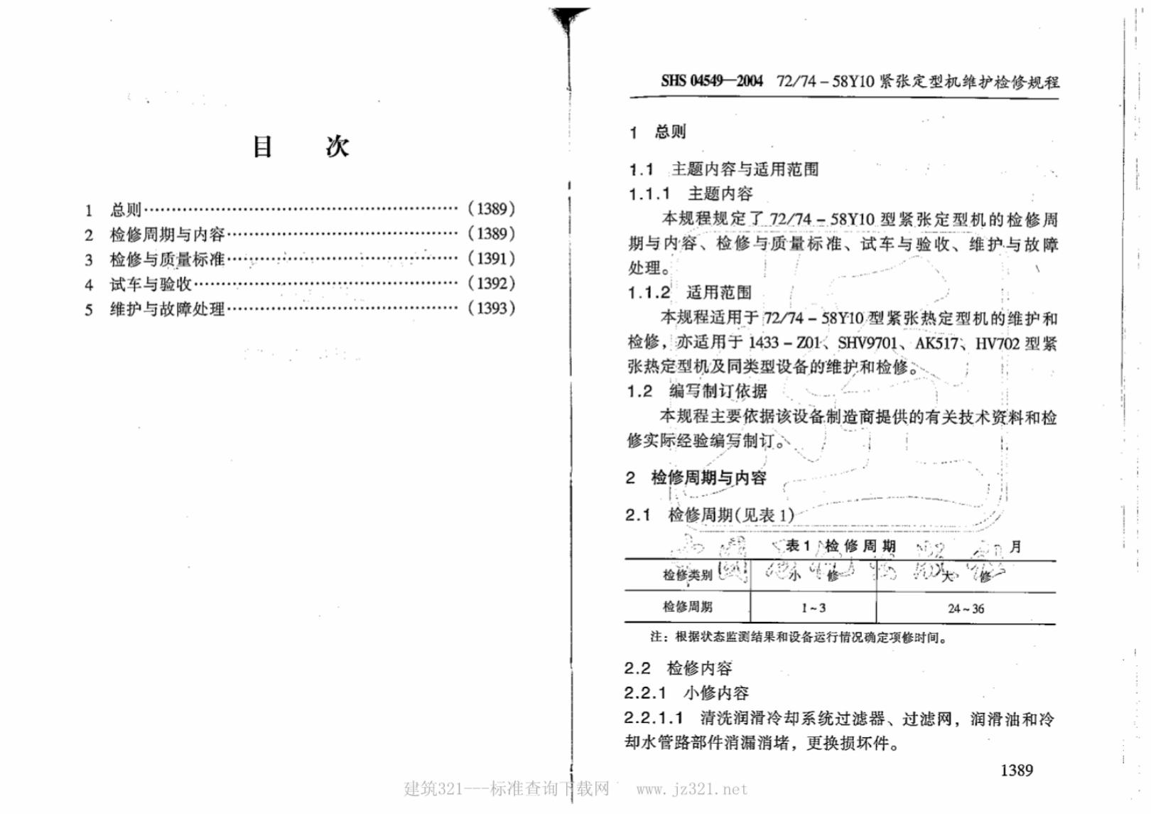 SHS 04549-2004 标准预览