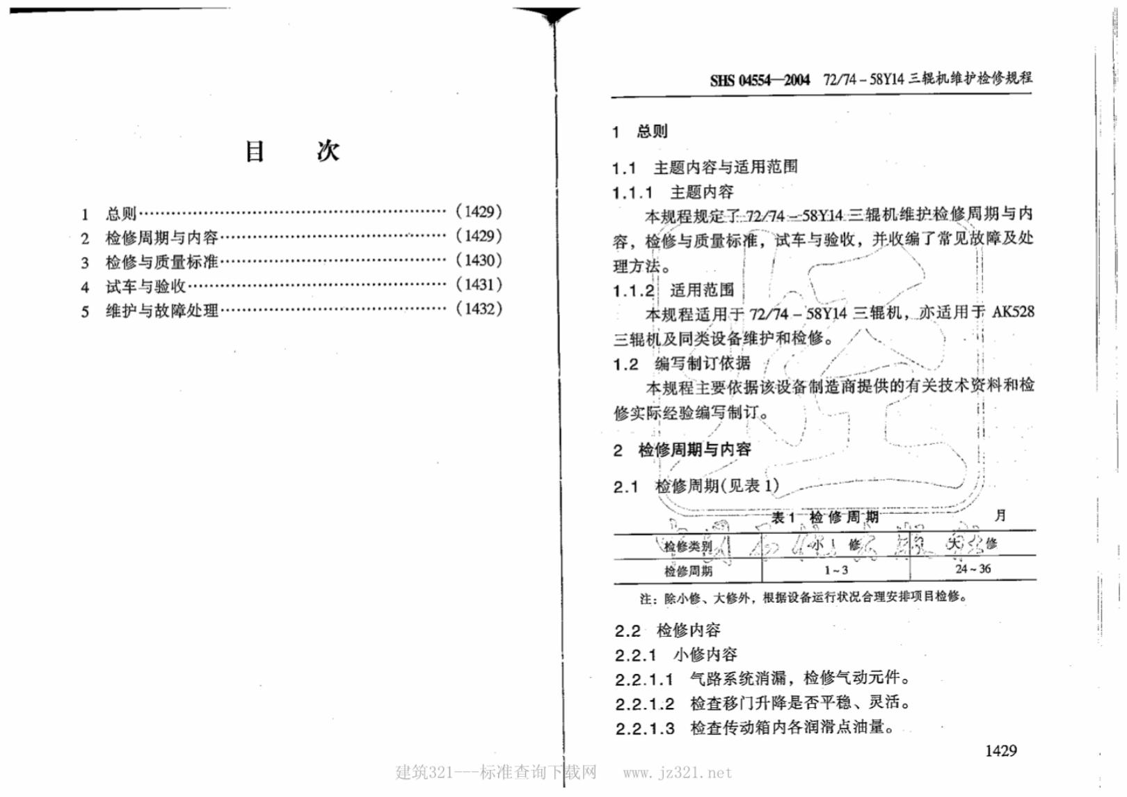SHS 04554-2004 标准预览