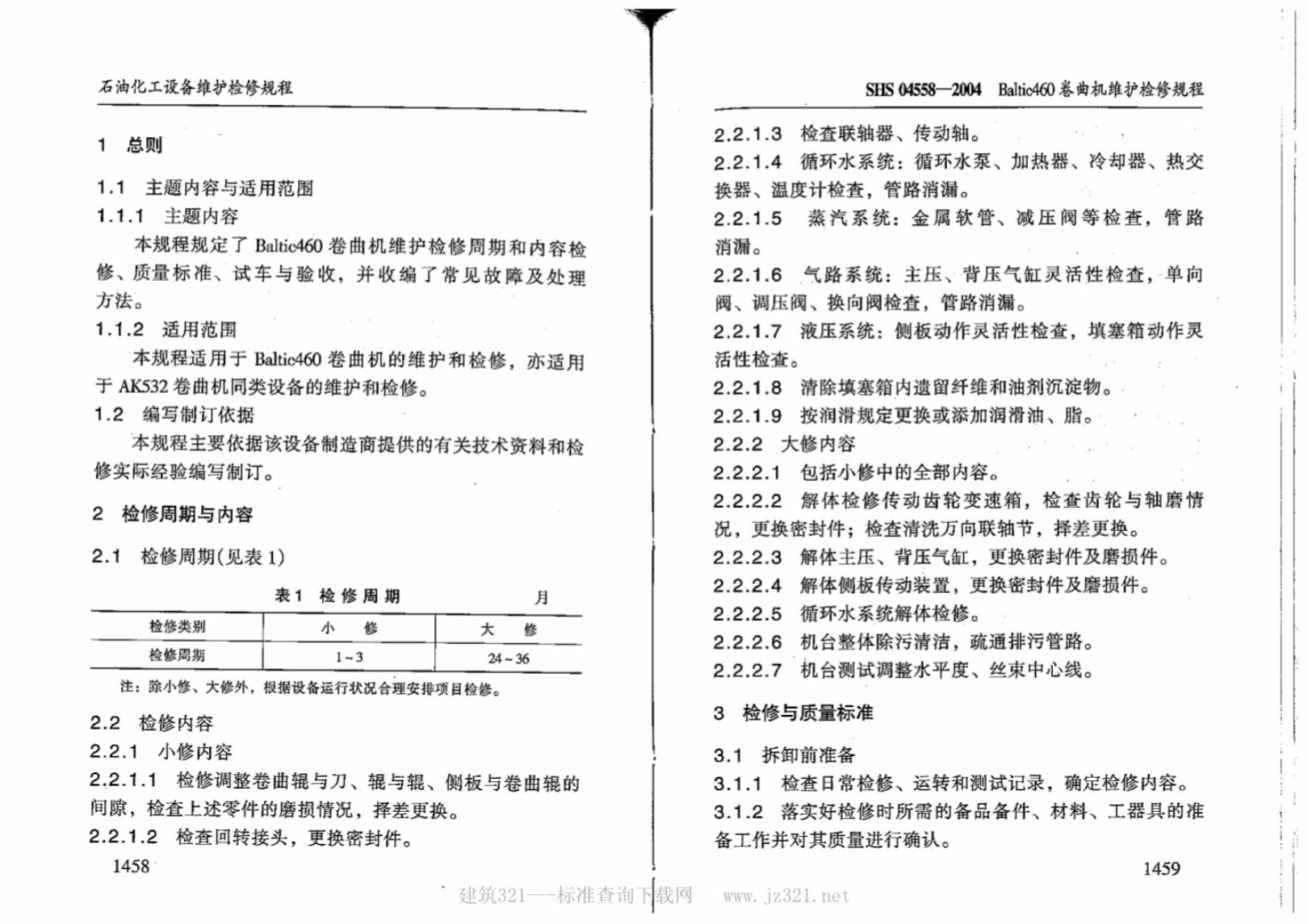 SHS 04558-2004 标准预览