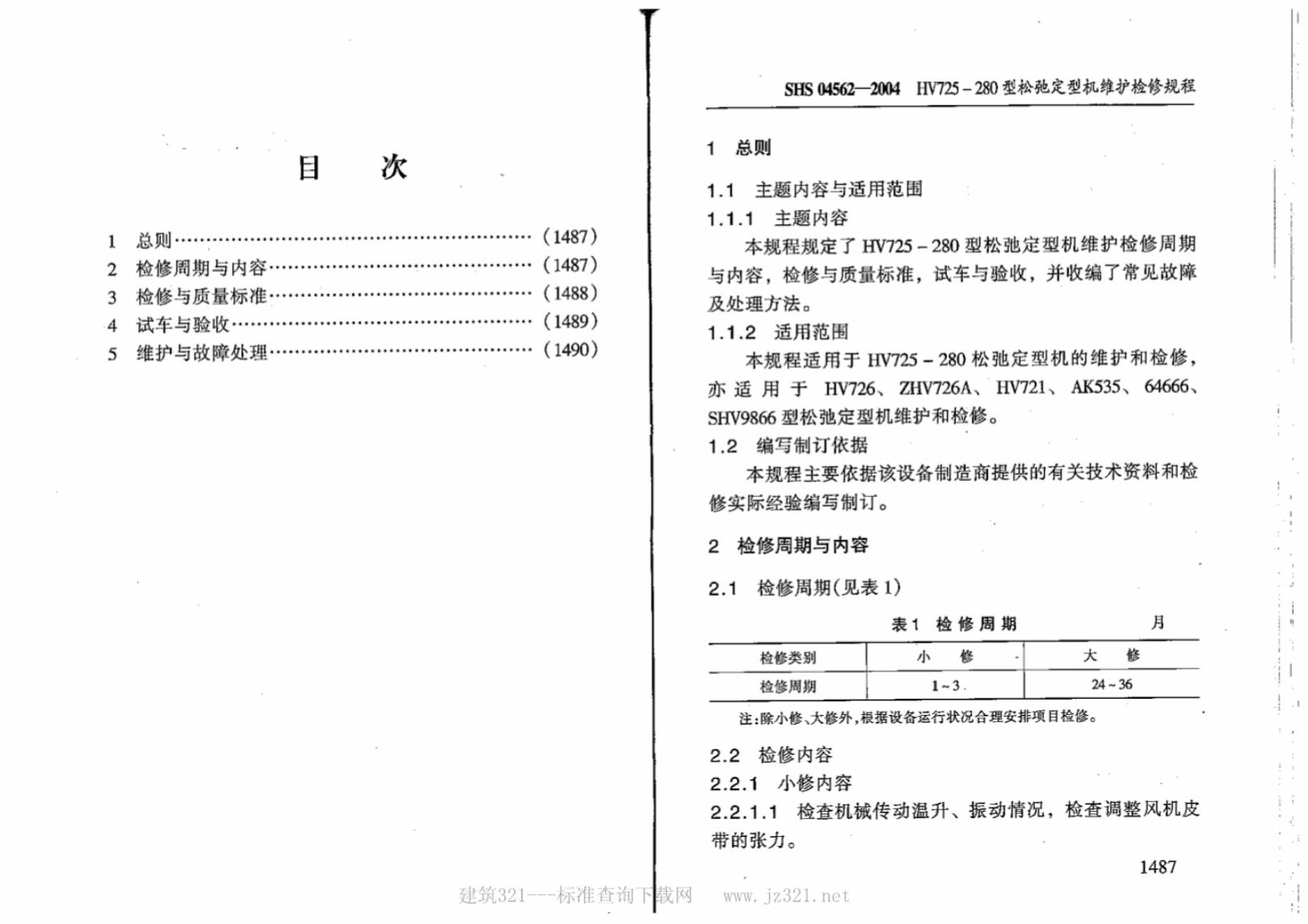 SHS 04562-2004 标准预览