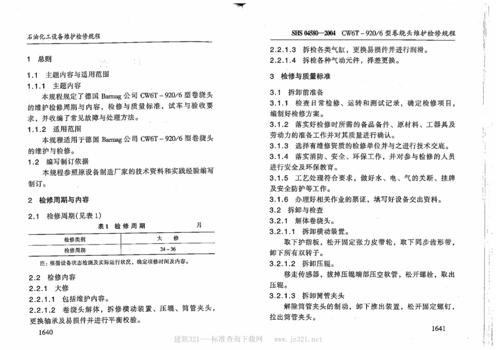 SHS 04580-2004 标准预览