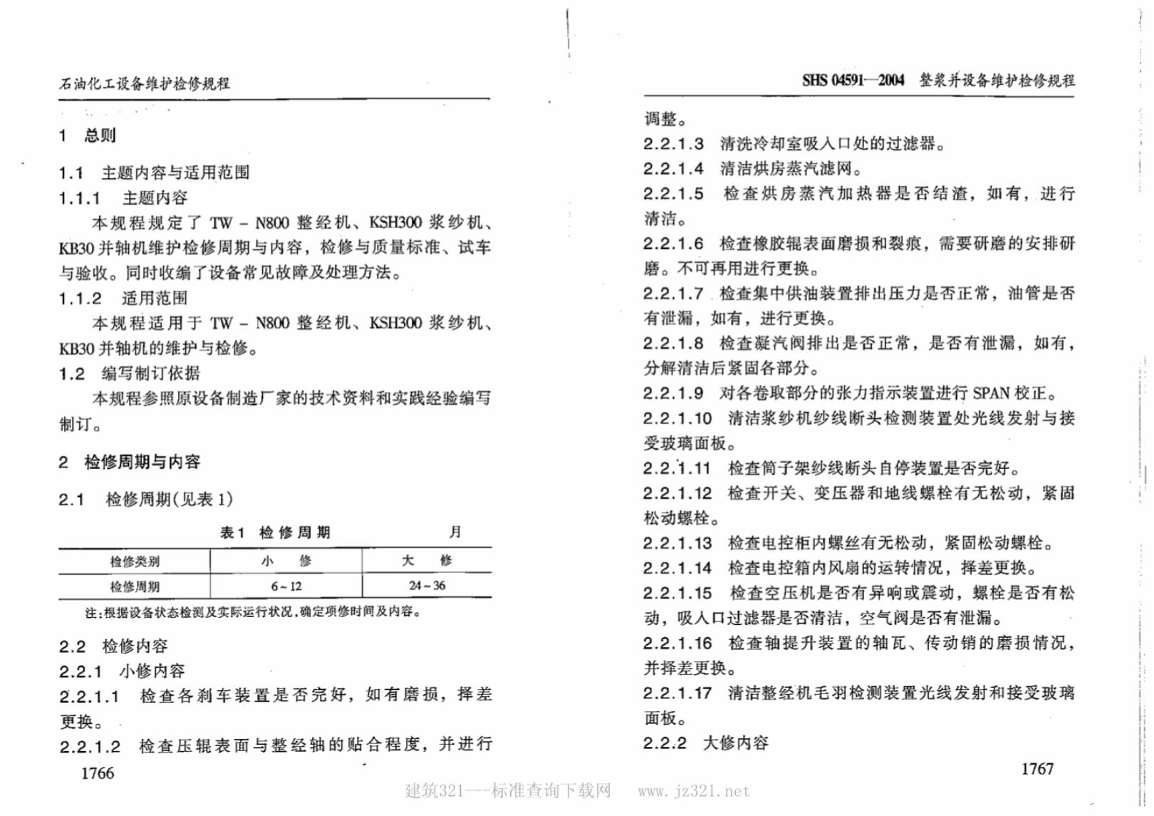 SHS 04591-2004 标准预览
