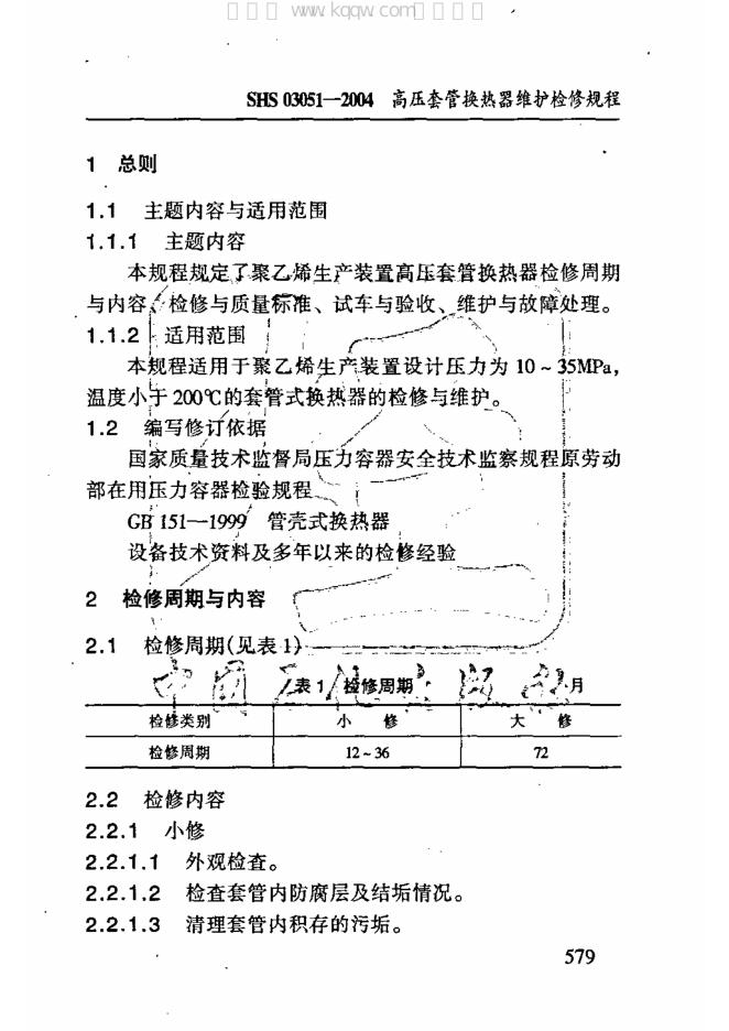 SHS 03051-2004 标准预览