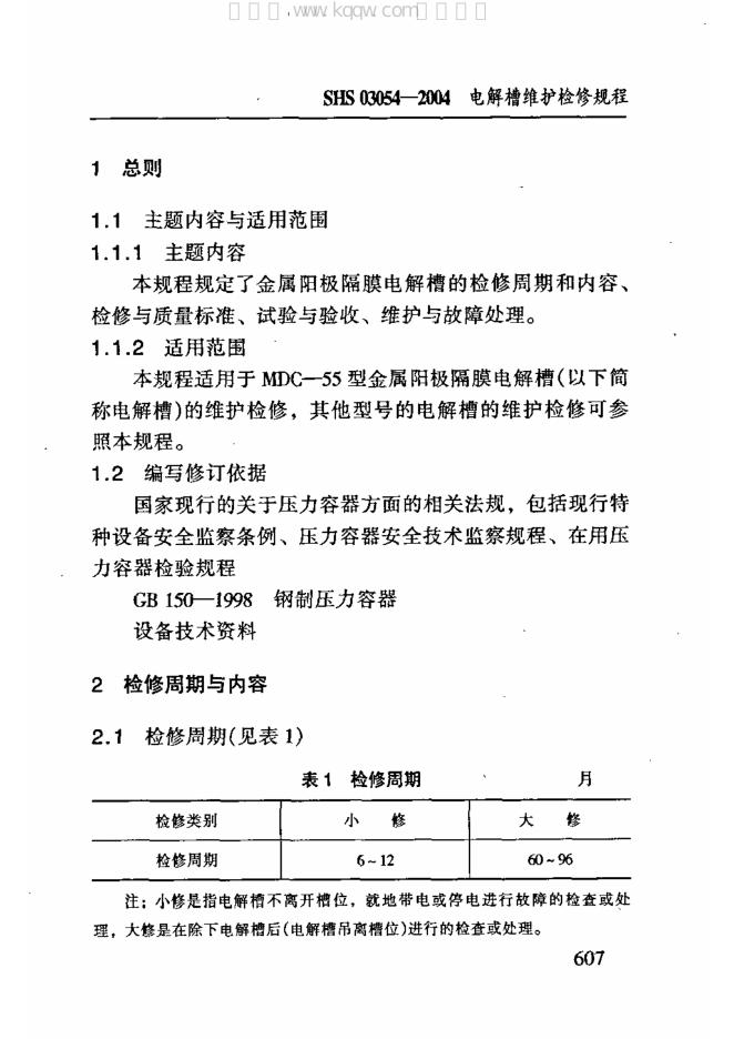 SHS 03054-2004 标准预览