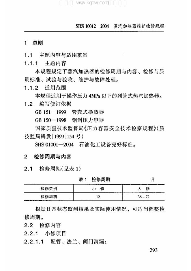 SHS 10012-2004 标准预览