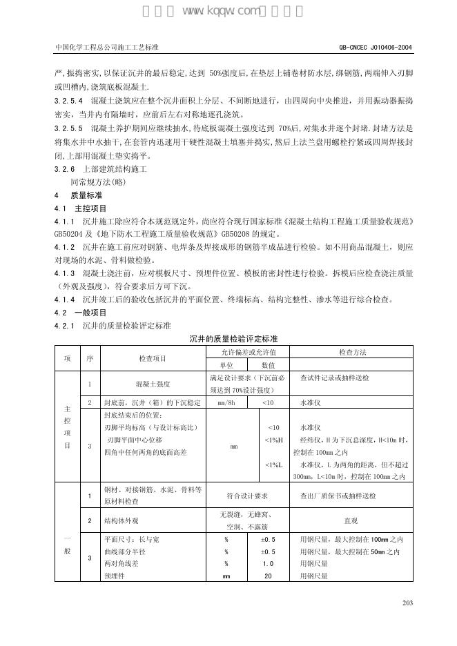 QB-CNCEC J010406-2004 标准预览