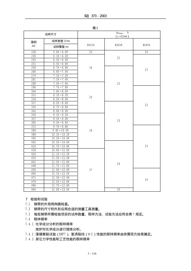 BZJ 373-2003 标准预览
