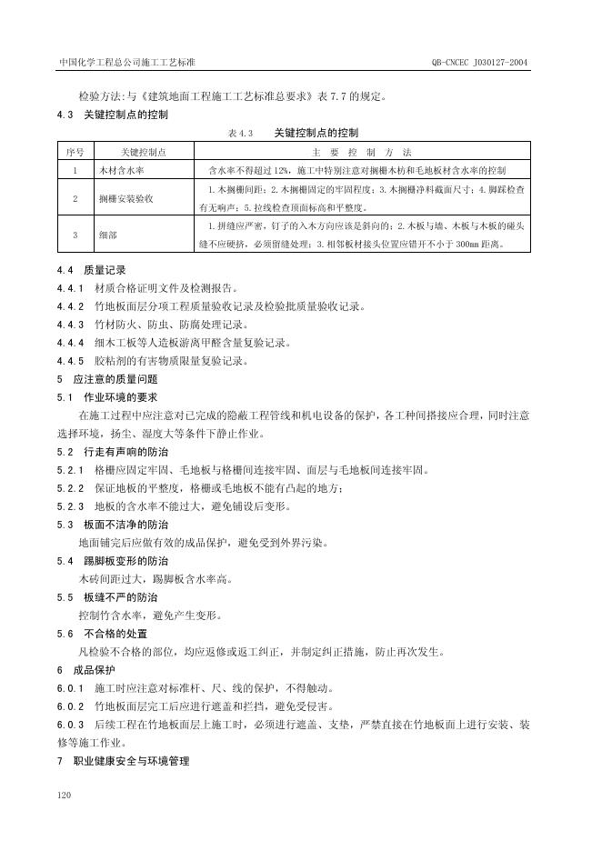 QB-CNCEC J030127-2004 标准预览