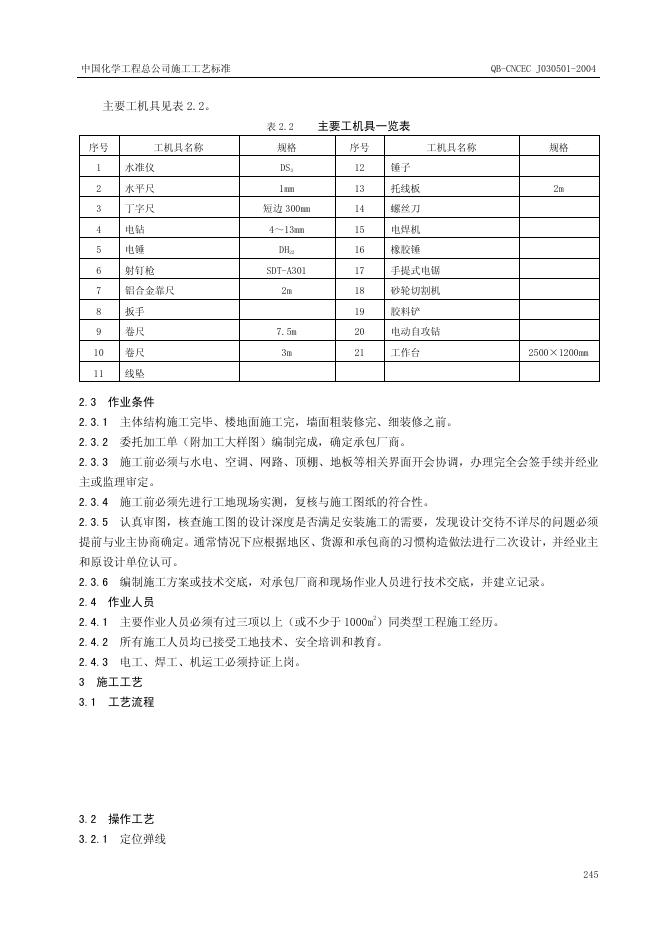 QB-CNCEC J030501-2004 标准预览