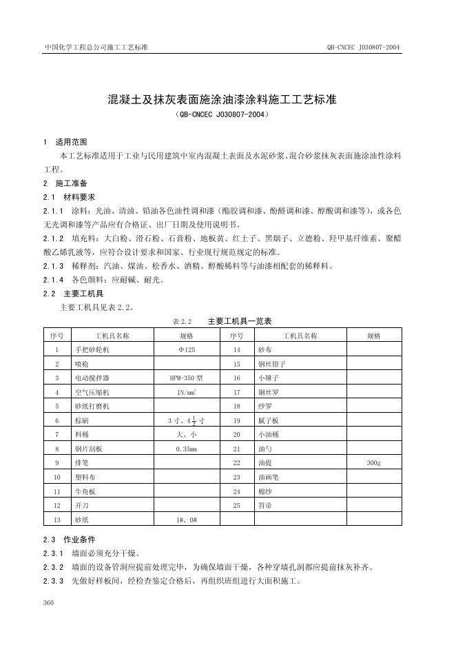 QB-CNCEC J030807-2004 标准预览