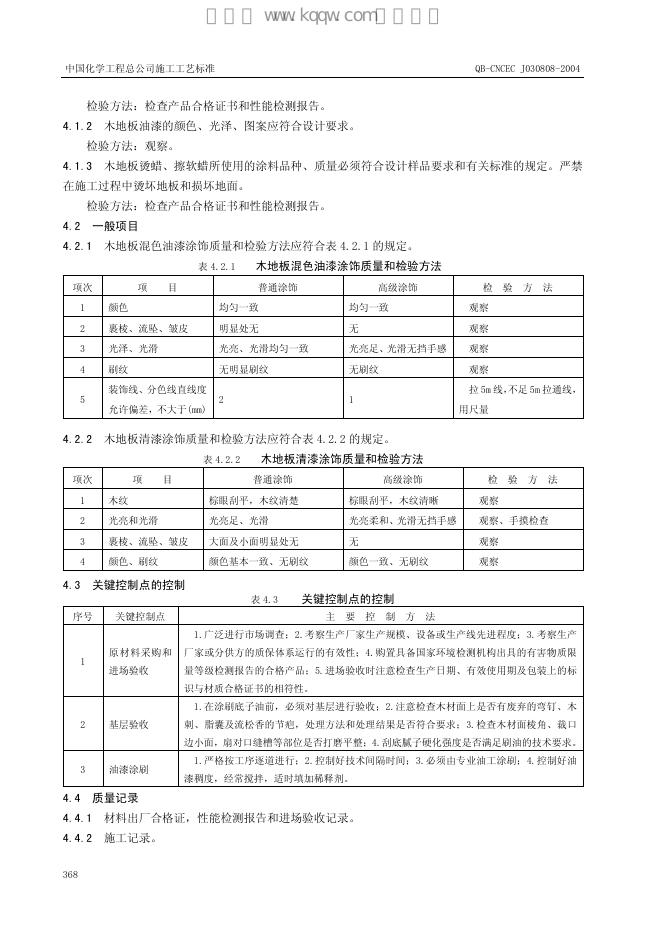 QB-CNCEC J030808-2004 标准预览