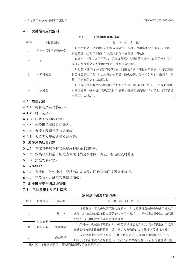 QB-CNCEC J031005-2004 标准预览