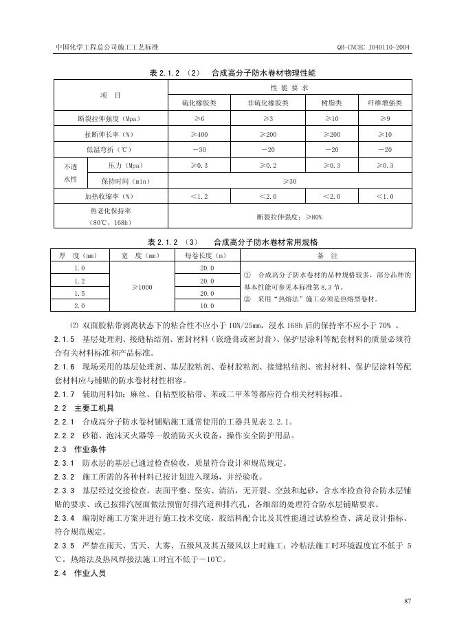 QB-CNCEC J040110-2004 标准预览