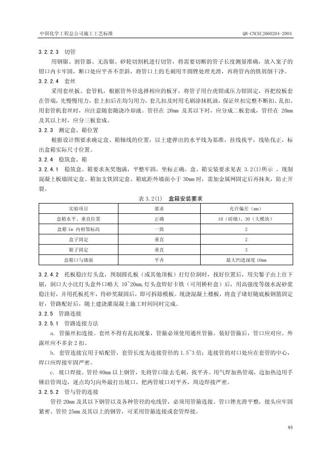 QB-CNCEC J060204-2004 标准预览