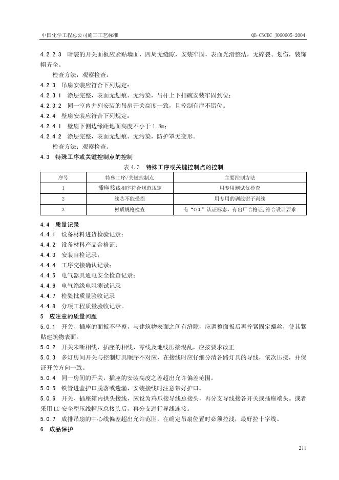 QB-CNCEC J060605-2004 标准预览