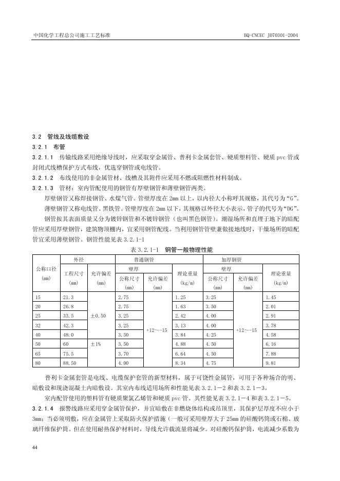 QB-CNCEC J070301-2004 标准预览