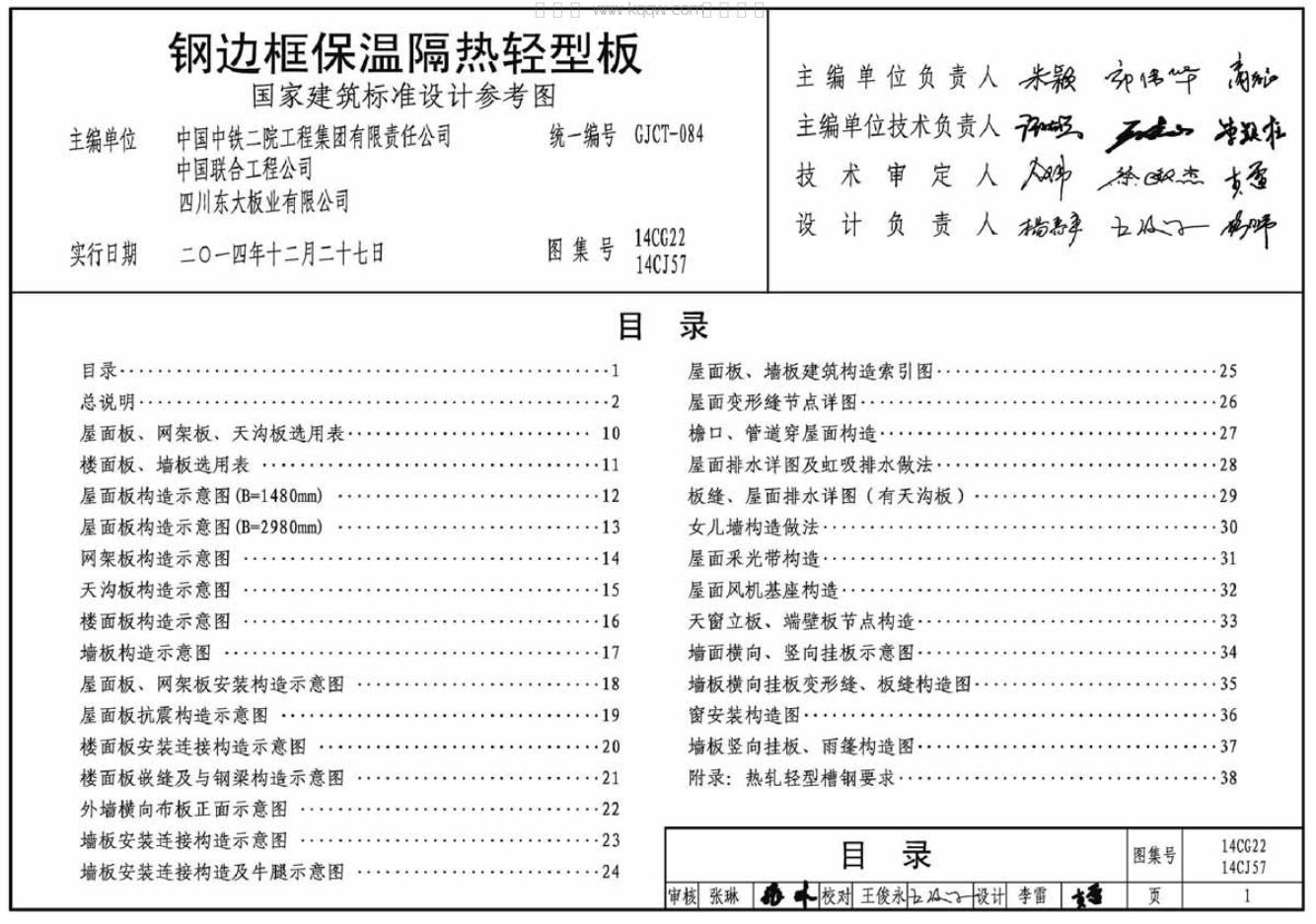 14CG22、14CJ57 标准预览