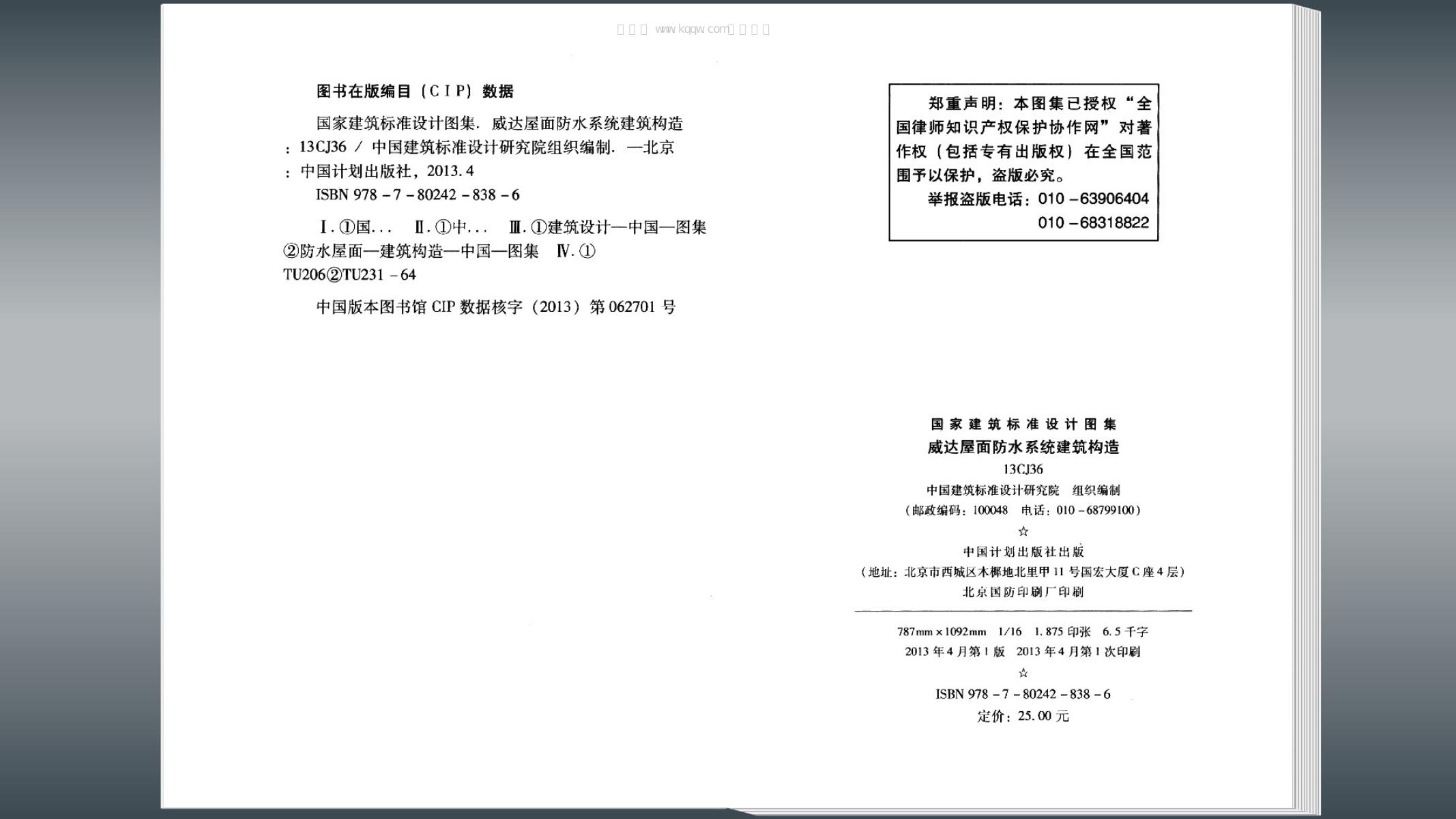 13CJ36 标准预览