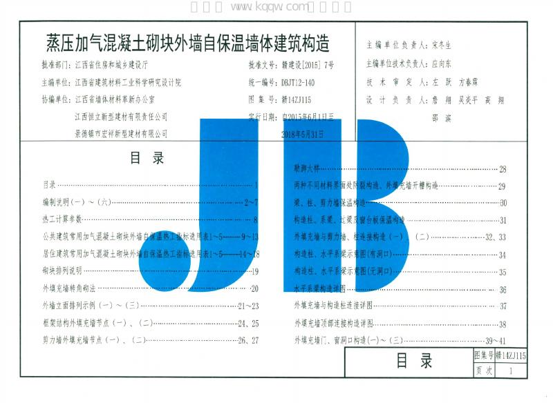 赣14ZJ115 标准预览