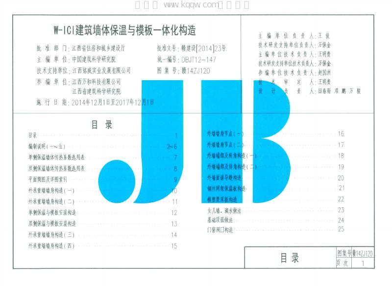 赣14ZJ120 标准预览