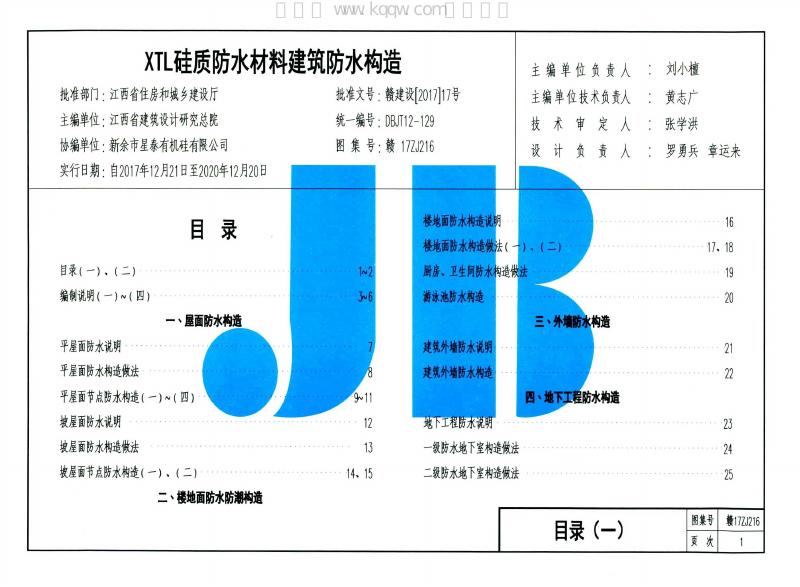 赣17ZJ216 标准预览