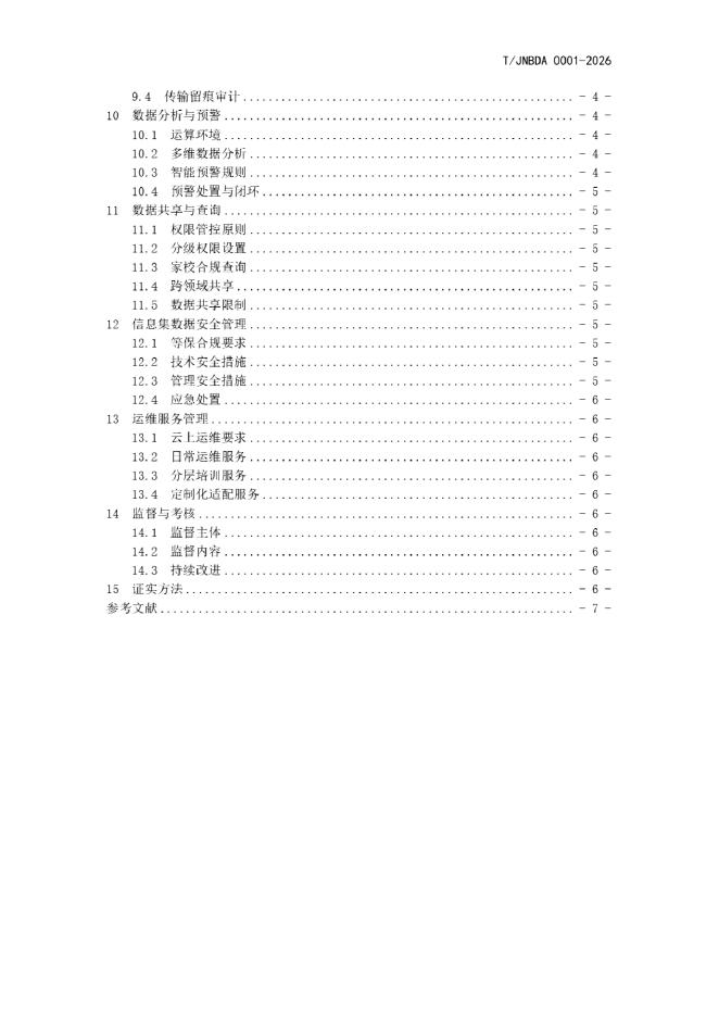 T/JNBDA 0001-2026 标准预览