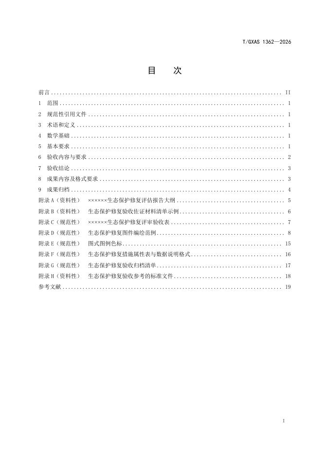 T/GXAS 1362-2026 标准预览