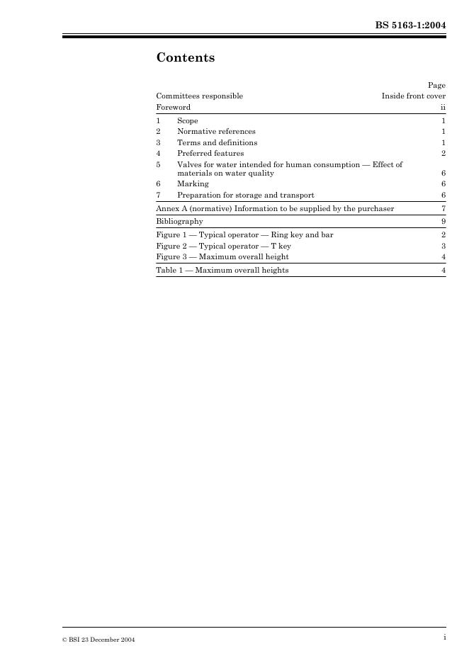 BS 5163-1-2004 标准预览