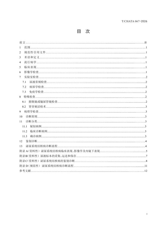 T/CHATA 067-2026 标准预览
