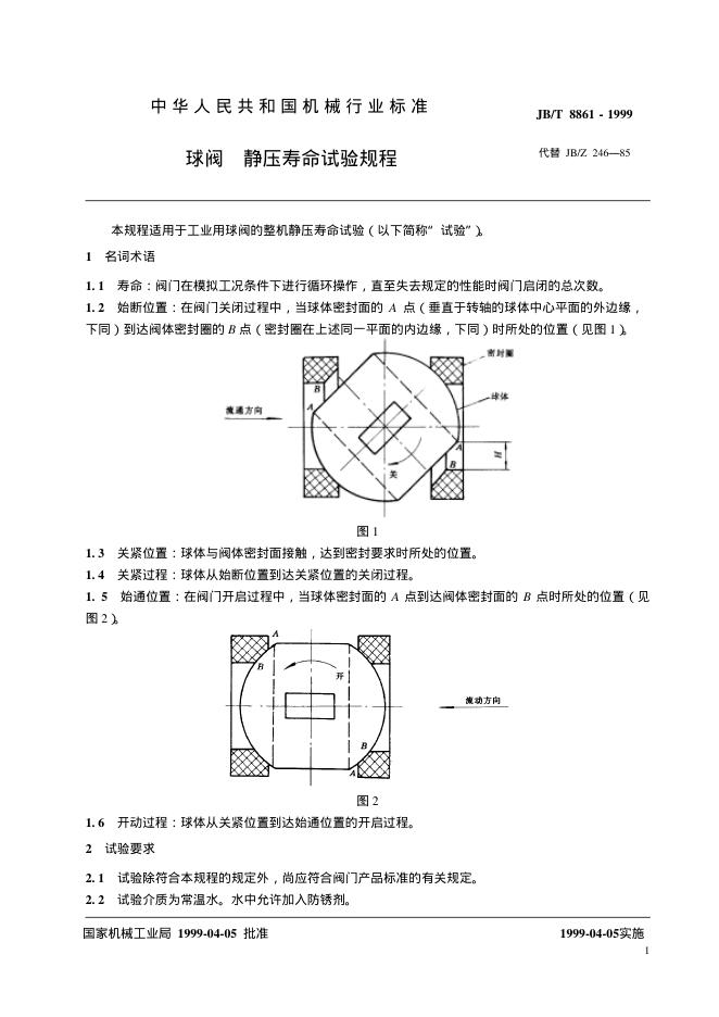 JB/T 8861-1999 标准预览