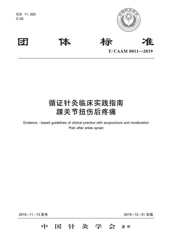 T/CAAM 0011-2019 标准预览