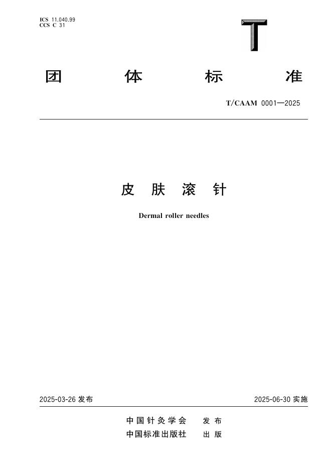 T/CAAM 0001-2025 标准预览