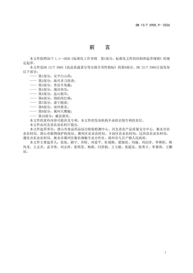 DB13/T 5905.9-2026 标准预览