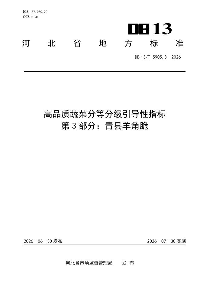DB13/T 5905.3-2026 标准预览