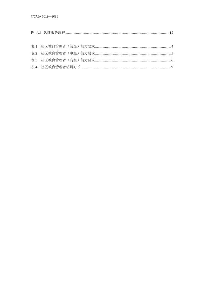 T/CAEA 0019-2025 标准预览