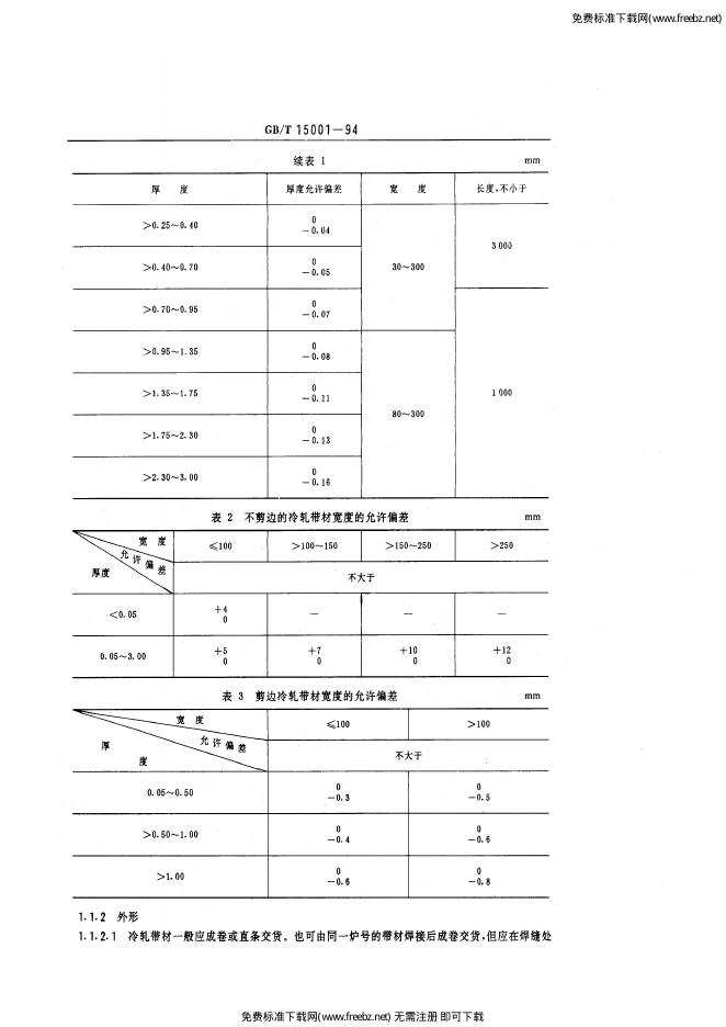 GB/T 15001-1994 标准预览