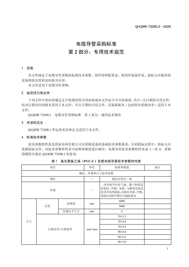 Q/GDW 73290.2-2026 标准预览