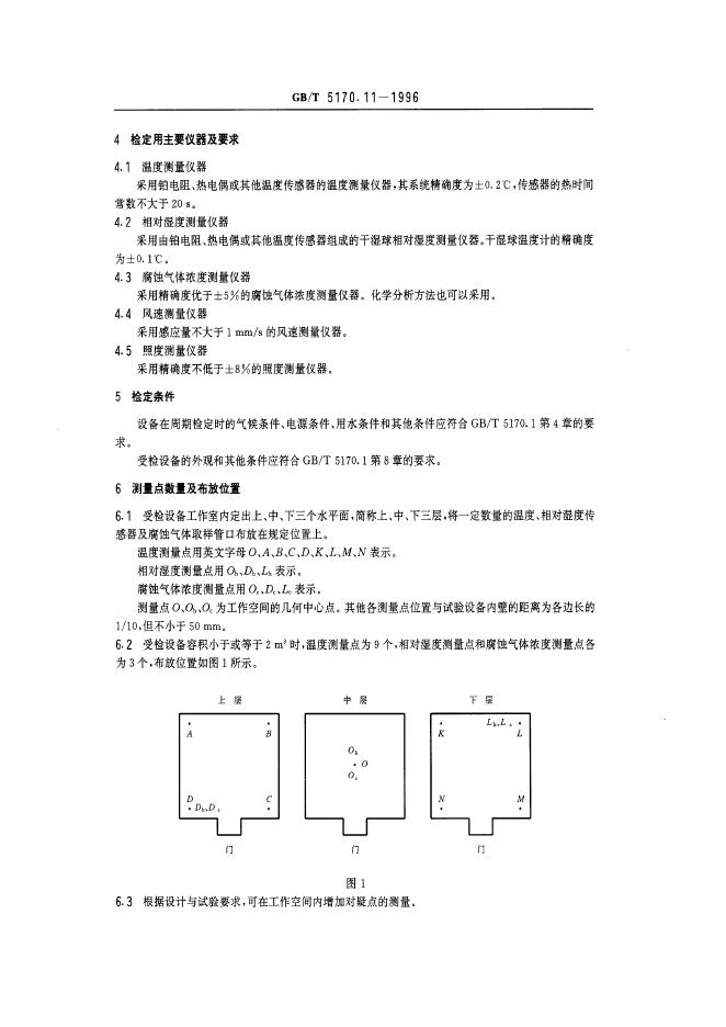 GB/T 5170.11-1996 标准预览