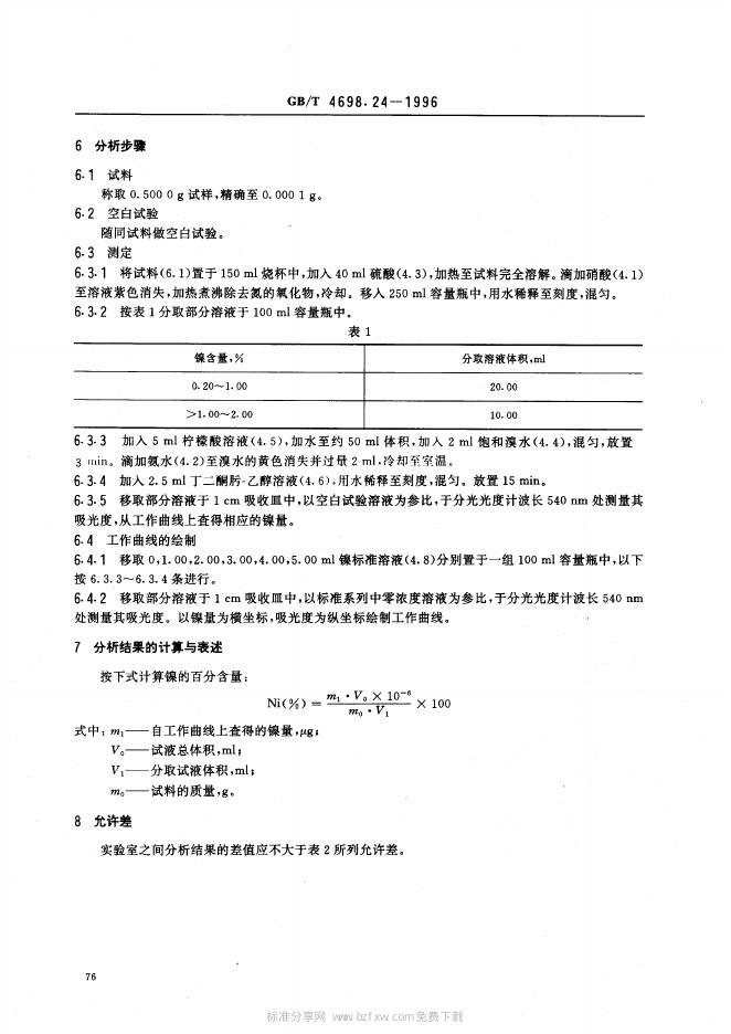GB/T 4698.24-1996 标准预览