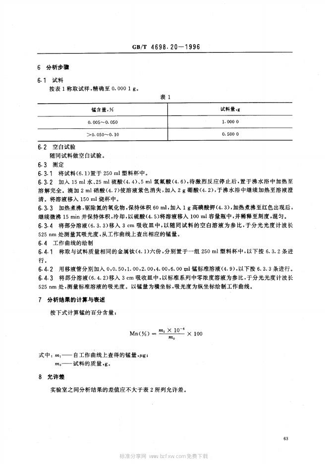 GB/T 4698.20-1996 标准预览